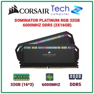 Corsair Dominator Platinum RGB Ram 32GB - 64GB 6000Mhz DDR5