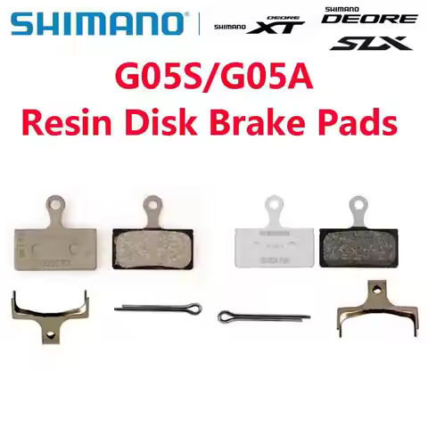 Shimano G05S G05A Resin Disc Brake Pads DEORE XT SLX DEORE Resin Pads MTB M8100 M8000 M7100 M7000 M6