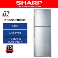 Sharp Inverter 2 Door Fridge (360L) SJ366MSS