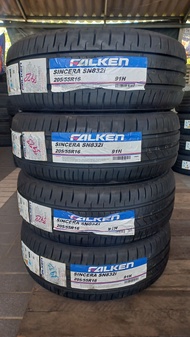 205/55R16 falken ยางใหม่ปี2024 (จัดโปรพิเศษราค่าถูกสุด) (รวมยาง4เส้น)