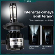 TaffLED X7 Car Headlights LED COB Headlight H4 Cool White 2 PCS - 75818-4CN