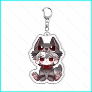 HT2 GACHIAKUTA Rudo Engine Ryou Tamji Double Layer Acrylic Keychain Manga Merch Bag Charm TH2