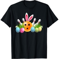 Bowling Easter Bunny Bowling Ball Shirt Bowling Easter T-Shirt