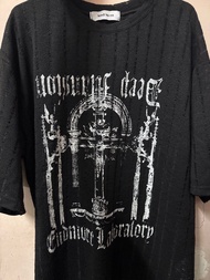 韓國東大門潮流服裝男裝雅文化Y2K短袖T恤And More Graphic T-shirt