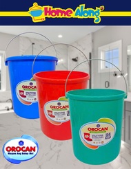 Orocan 24 Liters Utility Pail with Metal Handle - Random Color