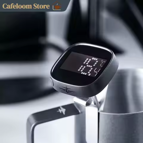 Mhw-3bomber Digital Display Thermometer For Hand Brew Coffee Milk Frothing Latte Art Making Electron