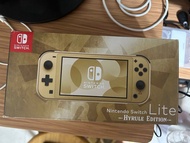 全新 Switch lite 薩爾達限定