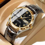 POEDAGAR POEDAGAR Belt Men's Watch Luxury E-commerce Bring Goods Fashion Quartz Wrist Watch