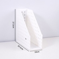 File Storage Box Vertical File Rack Book Storage Rack File Frame Desktop Information Rack File Rack