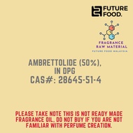 Ambrettolide (50%) in DPG | Future Food