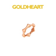 Goldheart Amazonian 916 Rose Gold Ring