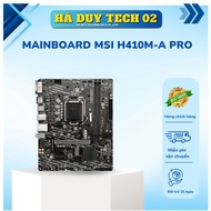 MAINBOARD MSI H410M-A PRO - Genuine Commitment - 36T Warranty - Ha Duy Tech