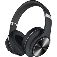 DOQAUS Bluetooth Headphones Over Ear, 90H Playtime Wireless, 3 EQ Modes, HiFi Audio & Deep Bass, ENC