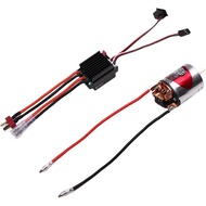 540 Brushed Motor Waterproof ESC 320A Speed Control Combination Set for 1/10 RC Car Crawler Axial SC