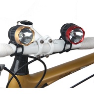LED ไฟหน้าจักรยาน IP65จักรยานจักรยานแสง USB กันน้ำรอบด้านหน้ากลับไฟหน้า