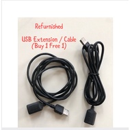 USB Extension Cable Wire (1 meter) - ex-Pioneer/Kenwood/Nakamichi/Alpine Radio Player