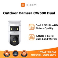Xiaomi Outdoor Camera CW500 Dual 2.5K Ultra HD 2.4GHz+5GHz IP66 Waterproof Full Color Night Vision