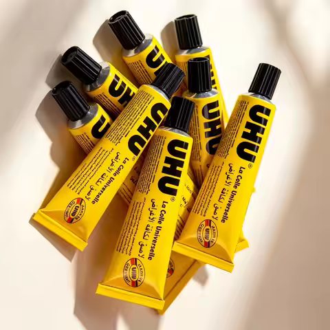 UHU Clear All Purpose Strong Adhesive Glue,Multi‑Purpose Glue For Wig Making DIY & CSOPLAYCraft Pape