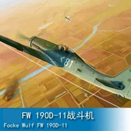 Model 1/48 German FW190D-11 fighter 81718 assembled model
