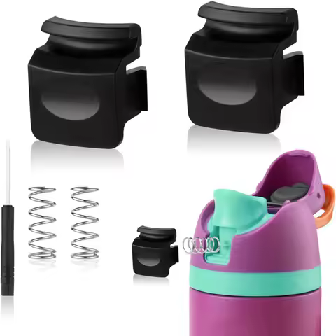 For Owala FreeSip water bottle replacement button, cap top sealing ring component switch button repl