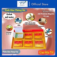 Tinh Dầu Thông Đỏ Hàn Quốc Jeil Premium Singchin YU 100 18o viên : Tan mỡ máu, hạ men gan, điều hóa 
