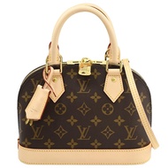 Louis Vuitton LV M53152 ALMA BB 經典老花手提/斜背小貝殼包(附掛鎖)