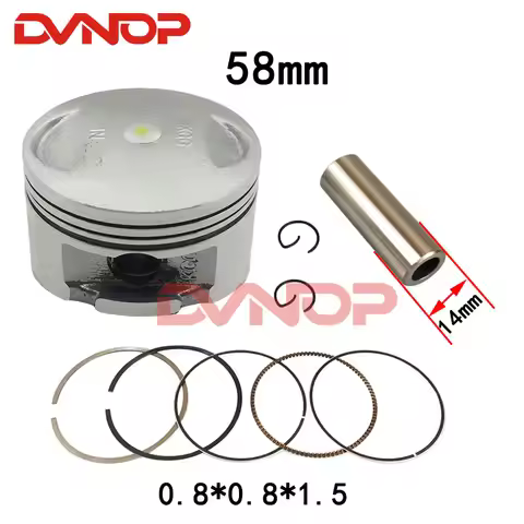 Motorcycle Piston Ring for Honda SH150 Qianjiang Liren QJ150T-10C KGG Keeway Outlook150 Outlook 150c