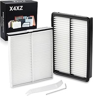 CA11259 CF11811 Engine & Carbin Air Filter Kit for 2014-2018 Mazda 3 2.0L 2.5L, 2014-2021 Mazda 6 2.