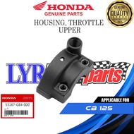 HONDA HOUSING, THROTTLE UPPER FOR CB 125 || 53167-GE4-000