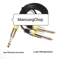 Kabel Audio TRS/Akai Jack 6.5mm To 2 TRS/Akai Jack 6,5mm 3 Meter