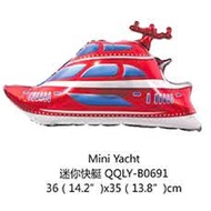 Mini cruise ship foil