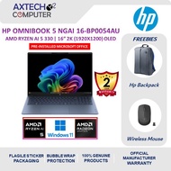 HP OmniBook 5 NGAI 16-bp0054AU/16-bp0055AU/16-bp0056AU/16-bp0057AU 16" 2K Laptop (AI 5 330, 16GB, 51