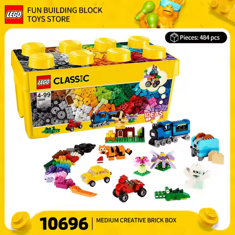 Lego Blocks 10696 10714 Classic Creative Assembly Block Box Small Particle Puzzle Toys Men's and Wom