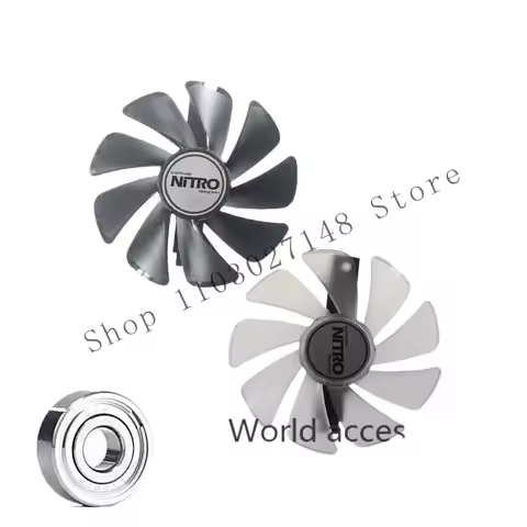 WYORESY 95mm CF1015H12D DC12V Cooler Fan Replace for Sapphire NITRO RX480 8G RX 470 4G GDDR5 RX570 4