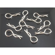 "I-RC" (1 Pack 10 Pieces) 1/10 1/12 Car Shell Plug Clip R Buckle R-Clip 1: 10 1: 12