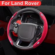 For Land Rover Universal Steering Wheel Cover Range Rover Velar Freelander Defender Evoque Discovery 2 3 4 Interior Accessories