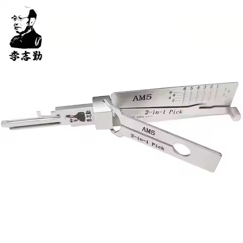 Lishi AM5 2-in-1 Pick & Decoder LOCKSMITH TOOL for American Lock Padlocks Keyway