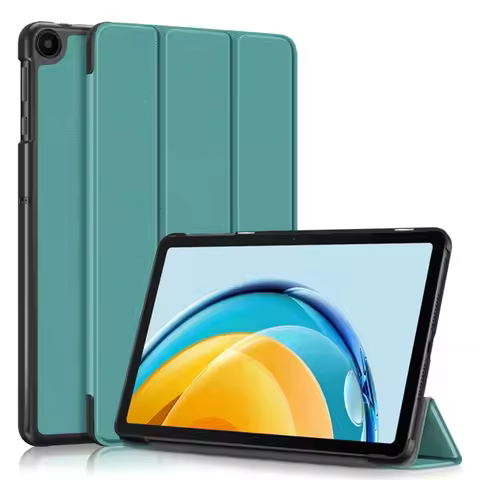 For Matepad SE 10.4 Tablet Case Tri-Fold Wake Up Sleep Slim Flip Magnetic Smart Leather Cover For Hu