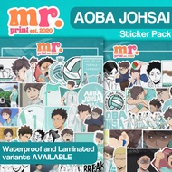 AOBA JOHSAI INSPIRED STICKERS HAIKYU WATERPROOF STICKERS