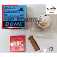 YAMAHA Y15ZR / LC135 TOBAKI HIGH COMPRESSION RACING PISTON 57MM (PISTON KIT) 100% ORIGINAL