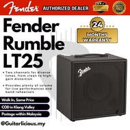 Fender Rumble LT25 Bass Guitar Combo Amplifier, 230V UK ( Rumble 25 / rumble LT-25 )