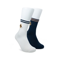 Sperry Prince Crew Socks - Navy White (26S60320)
