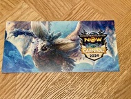 全新魔物獵人Monster Hunter Now 限定 滅盡龍 明信片Postcard