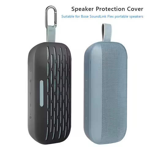 Bluetooth-Compatible Wireless Speaker Cover Anti Collision Protective Cover for Bose SoundLink Flex 