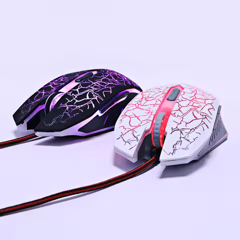 ZUOYA Professional Wired Gaming Mouse DPI Adjustable Computer Optical LED Game Mice USB Games Cable 