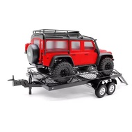 1:18 Metal RC Car Trailer Cargo Carrier for TRX4M SCX24 FCX24 1/18 RC Car Upgrade Parts Accessories