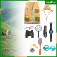 [MuyeadMY] Kids Explorer , Pretend Play Costume, Nature Exploration Toys, Kids Explorer for 3-7 Year