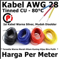 AWG 28 SINGLE CABLE PER 1 METER