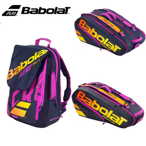 Babolat tennis backpack PURE AERO RAFA raqueteira tennis bag 3-12 tennis racket bag padel racket bad