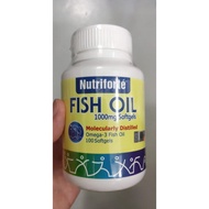 Nutriforte Fish Oil 1000mg 100's